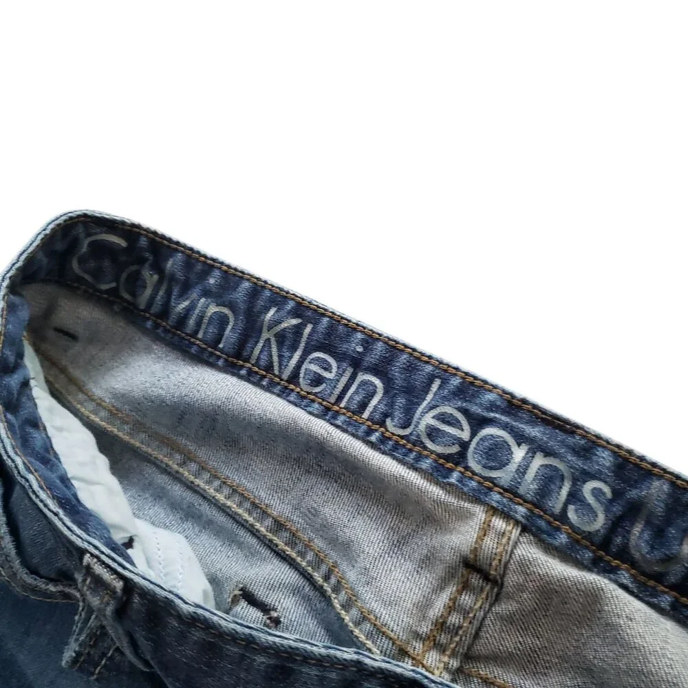 Vintage Calvin Klein Womens Jeans size 14 inseam 32 RN 36009 waist - Picture 5 of 12